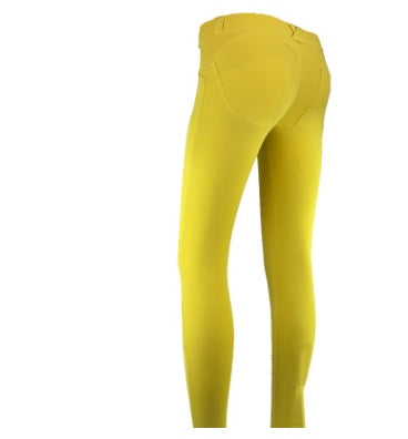 Push-Up Yoga Leggings | High Waist Workout Tights | Fitness Running Wear | Sculpting Gym Bottoms