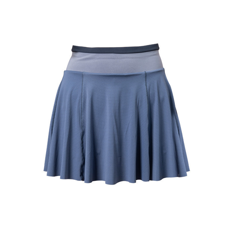 Women’s High Waist Sports Skort – Tennis Running Gym Skirt with Phone Pocket
