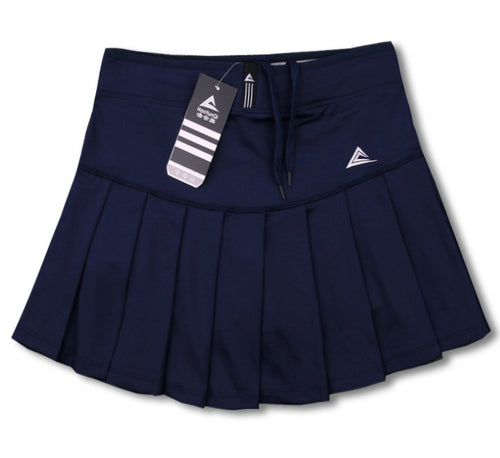 Girls’ Tennis Skirt with Safety Shorts – Quick Dry Badminton Sports Skirt