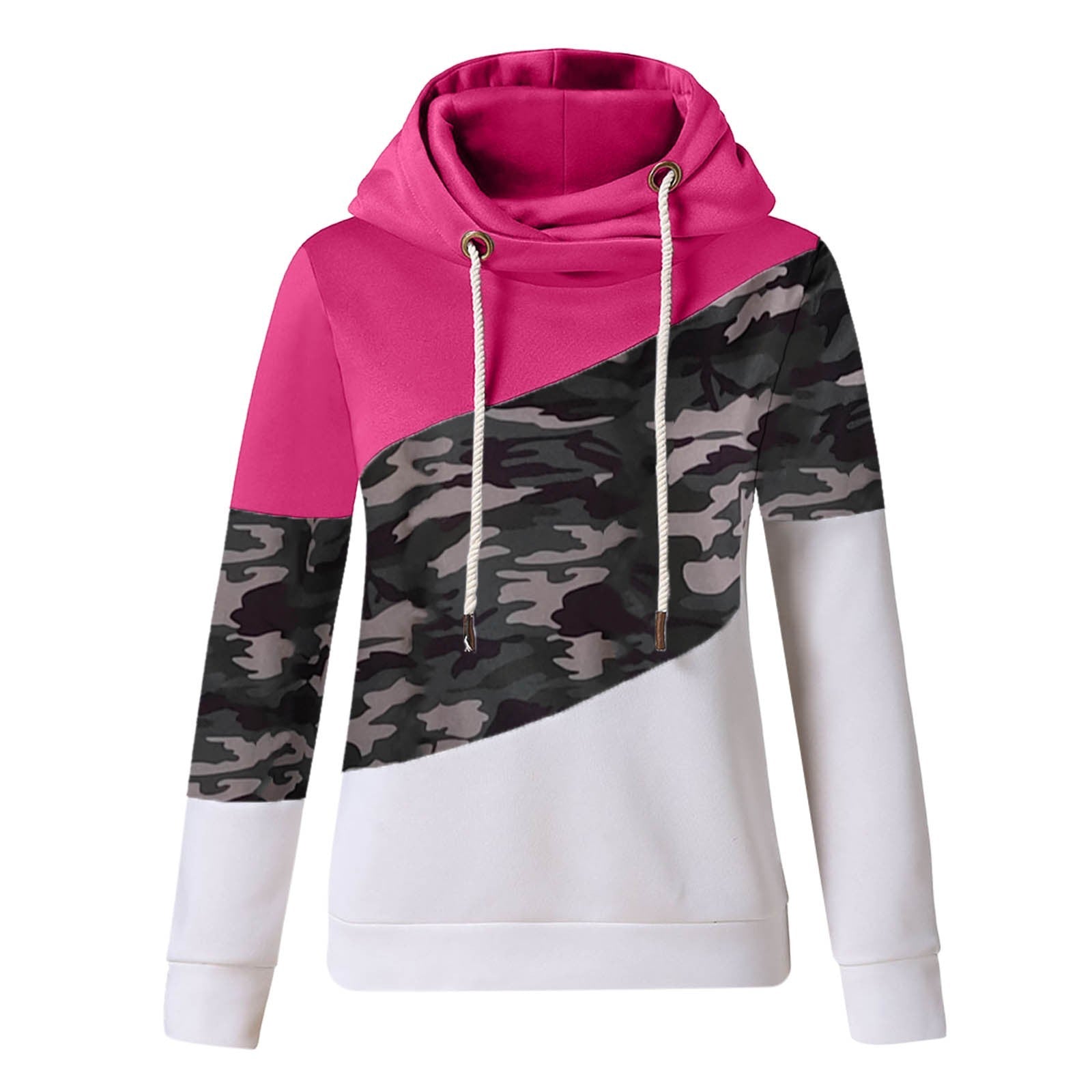 Women’s Camouflage Hoodie – Casual Camo Sweatshirt
